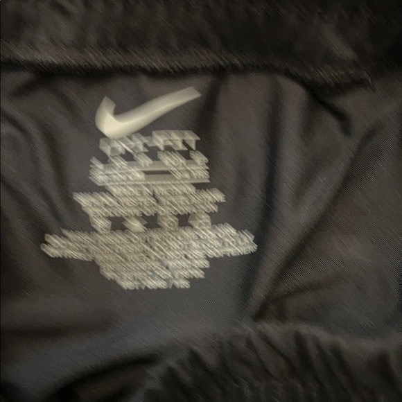 Nike Dri-FIT Running Shorts Girls Size 4 Black NEW 36M340-023 Athletic 2-in-1 - Picture 6 of 12